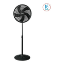 Ventilador De Pie Liliana Vp16p 16 220 v Negro Cantidad de aspas 5 Diámetro 16 " Material de las aspas Plástico