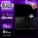 Microondas BGH 28l Grill b228dn20 negro