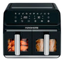 Freidora de Aire Novohome Digital 8Lts Doble Canastos 4+4 1700W NH-AF DUAL 100W