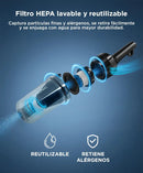 Aspiradora Gadnic JTL60Y 2 En 1 Vertical Y De Mano 600W Multifunción Con Cable