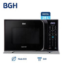 Microondas BGH 28l Grill b228dn20 negro